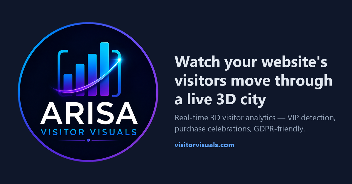 I got tired of flat spreadsheets, so I built a tool that renders website traffic as a live 3D city ( logo